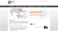 Desktop Screenshot of capstrategicresearch.com